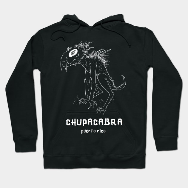 Chupacabra Hoodie by ArtEnceladus